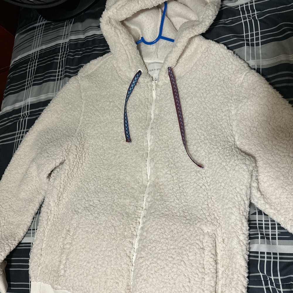 Puffy sun stone hoodie